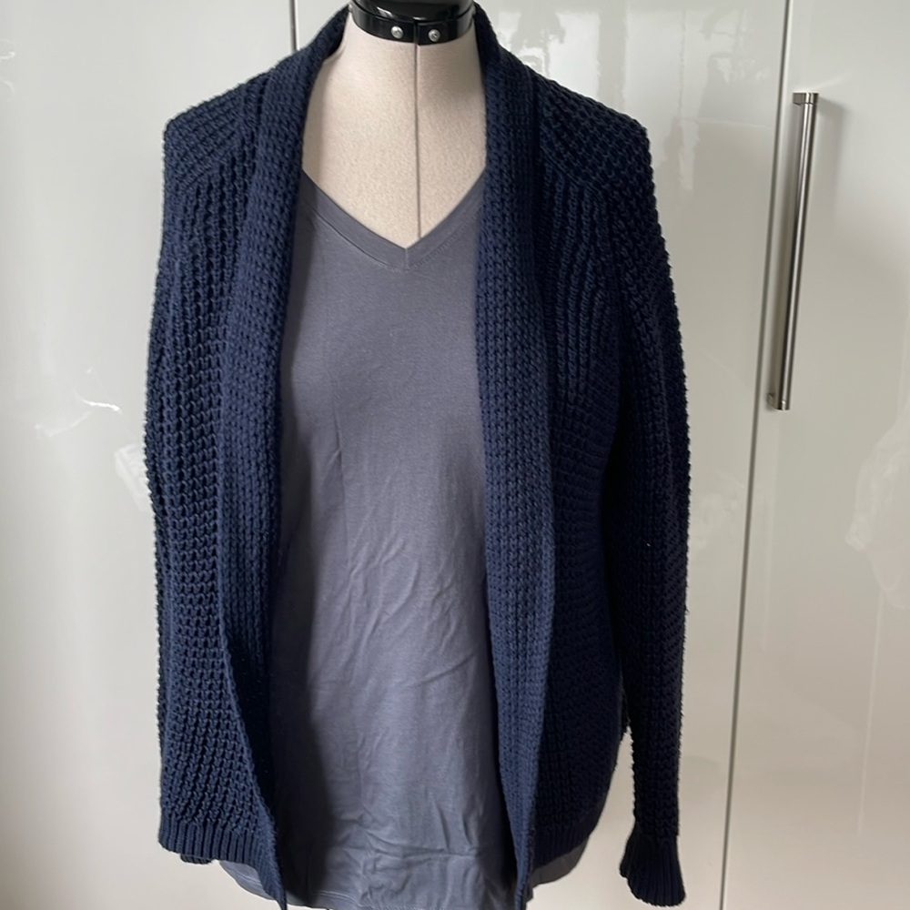 Gap Cardigan in Navy Blue Size-M/L